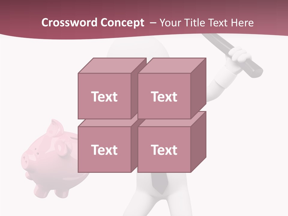 Metaphor Ceramic Isolated PowerPoint Template