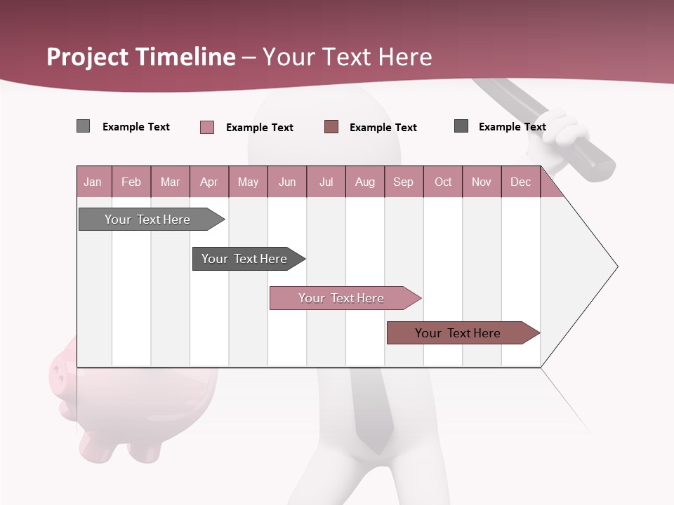Metaphor Ceramic Isolated PowerPoint Template