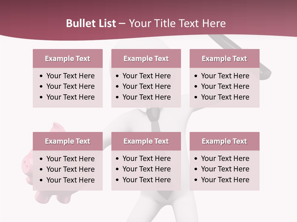 Metaphor Ceramic Isolated PowerPoint Template