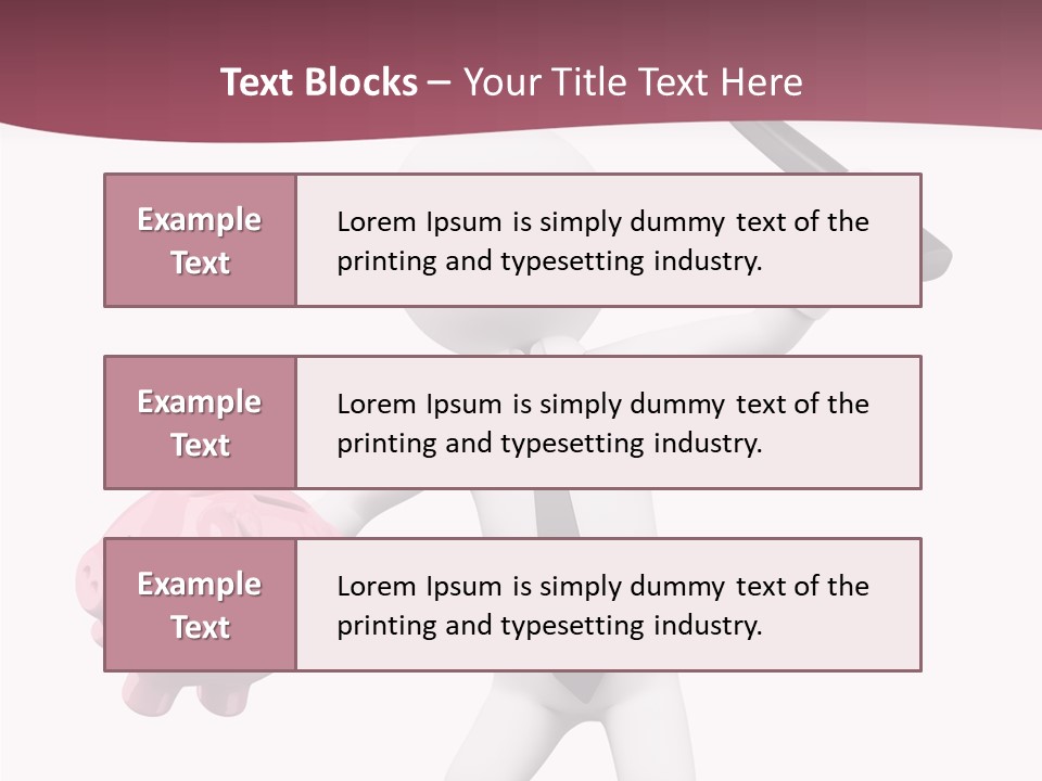 Metaphor Ceramic Isolated PowerPoint Template