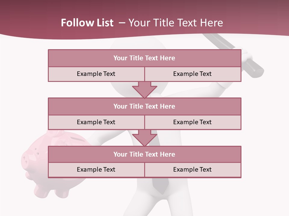 Metaphor Ceramic Isolated PowerPoint Template