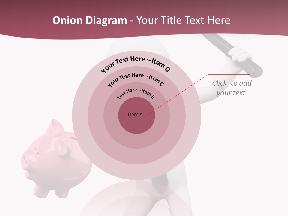 Metaphor Ceramic Isolated PowerPoint Template