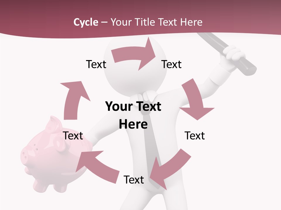 Metaphor Ceramic Isolated PowerPoint Template