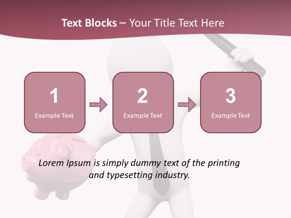 Metaphor Ceramic Isolated PowerPoint Template
