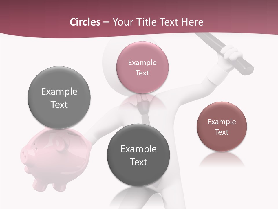 Metaphor Ceramic Isolated PowerPoint Template