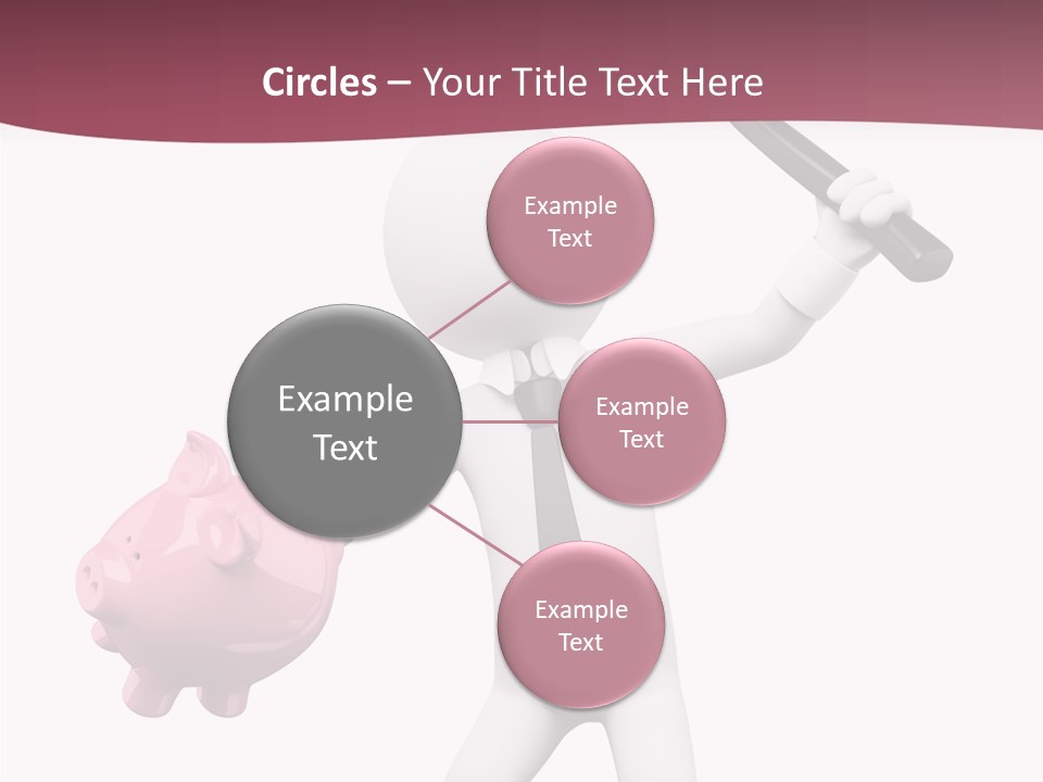 Metaphor Ceramic Isolated PowerPoint Template