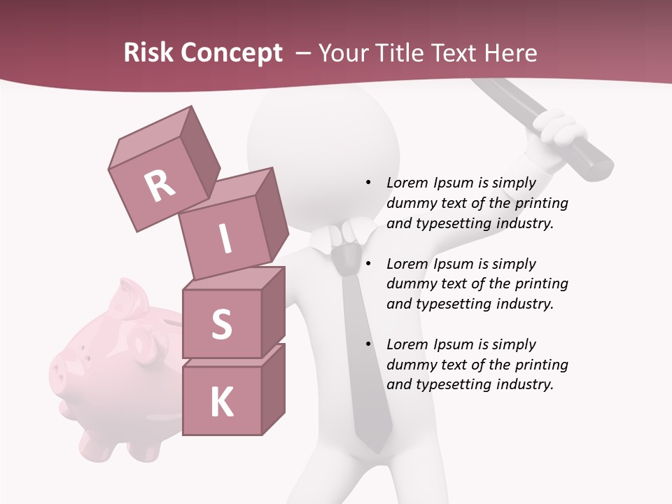 Metaphor Ceramic Isolated PowerPoint Template