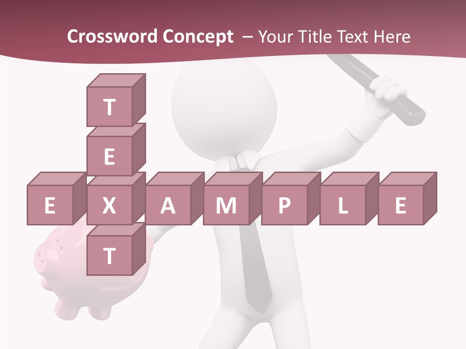 Metaphor Ceramic Isolated PowerPoint Template