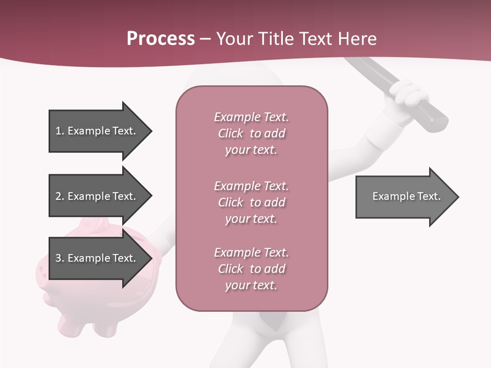 Metaphor Ceramic Isolated PowerPoint Template