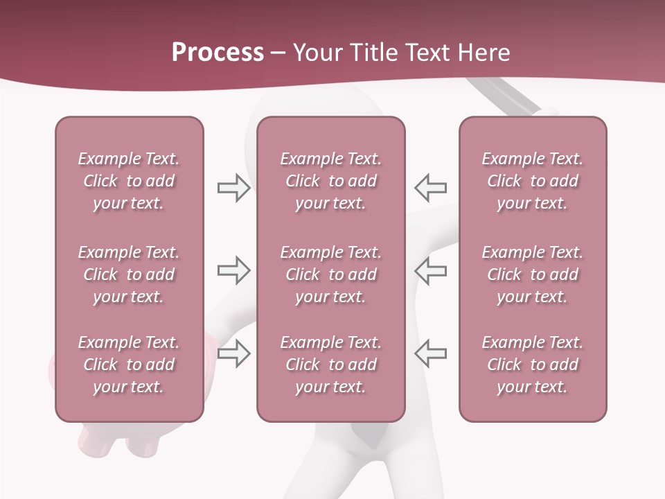 Metaphor Ceramic Isolated PowerPoint Template