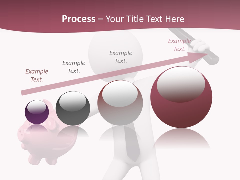 Metaphor Ceramic Isolated PowerPoint Template