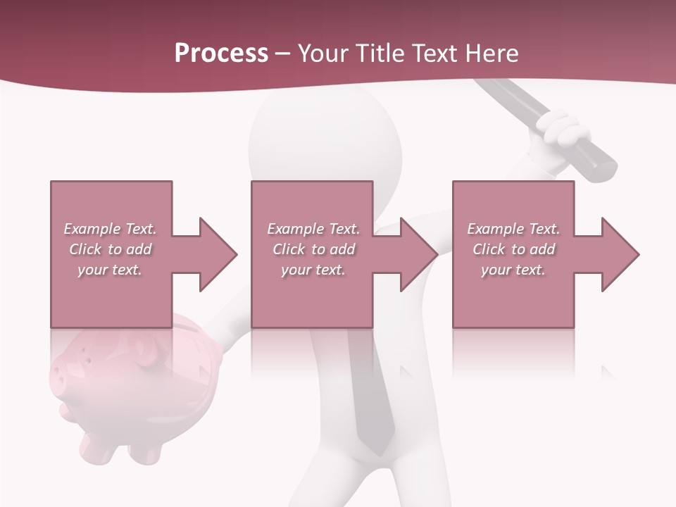 Metaphor Ceramic Isolated PowerPoint Template
