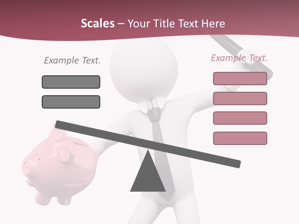 Metaphor Ceramic Isolated PowerPoint Template