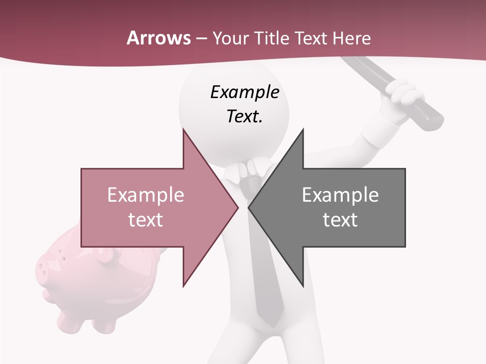 Metaphor Ceramic Isolated PowerPoint Template