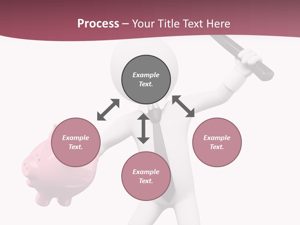 Metaphor Ceramic Isolated PowerPoint Template