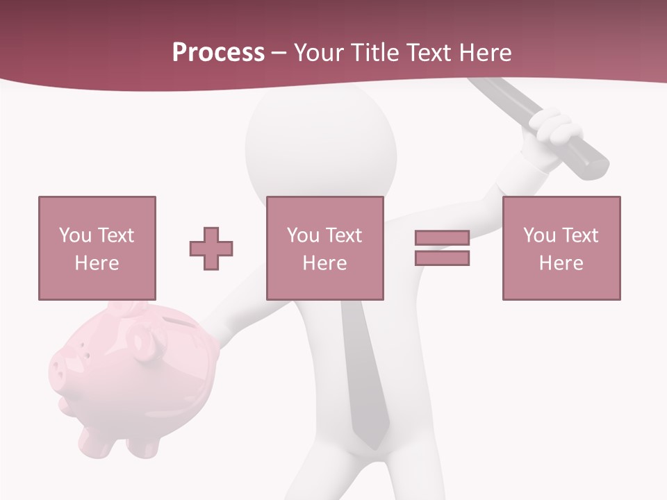 Metaphor Ceramic Isolated PowerPoint Template