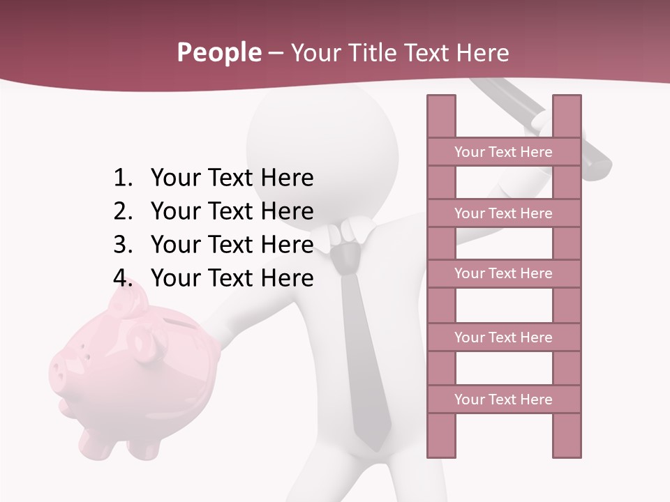 Metaphor Ceramic Isolated PowerPoint Template