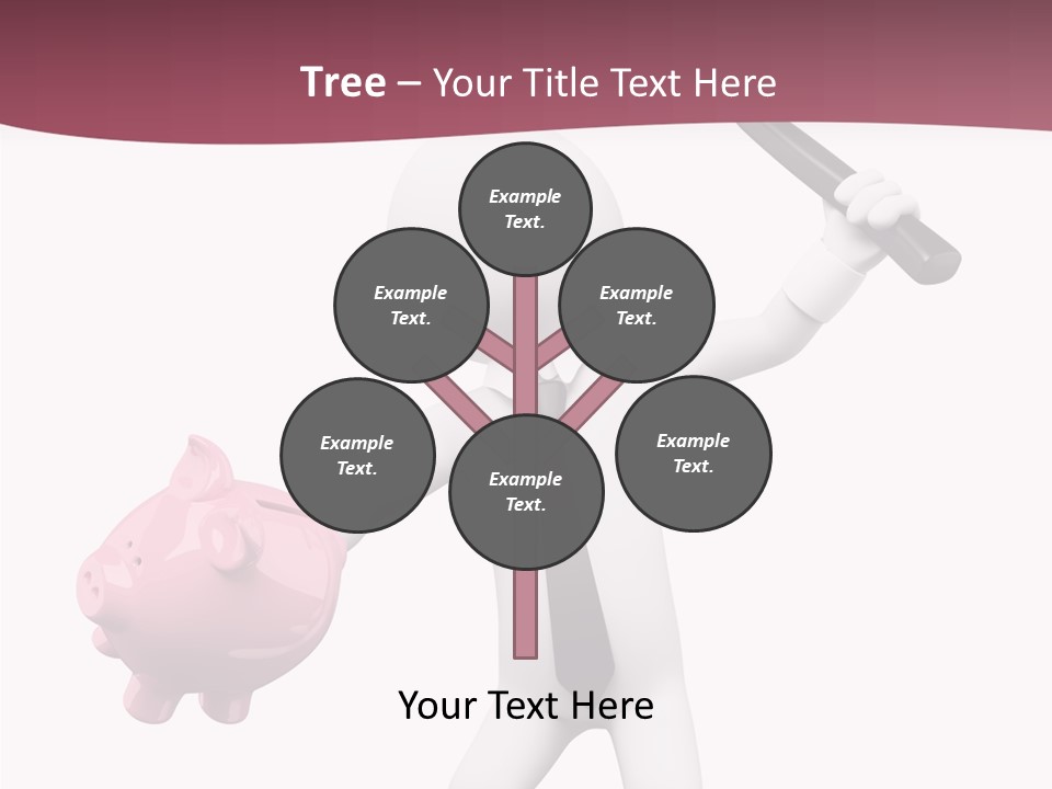 Metaphor Ceramic Isolated PowerPoint Template