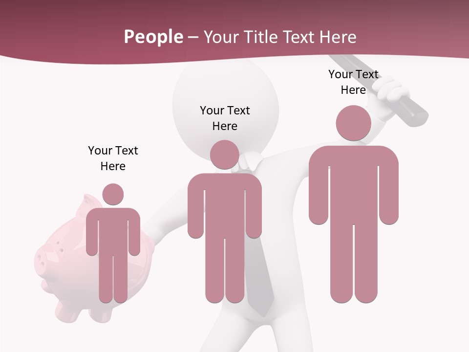 Metaphor Ceramic Isolated PowerPoint Template