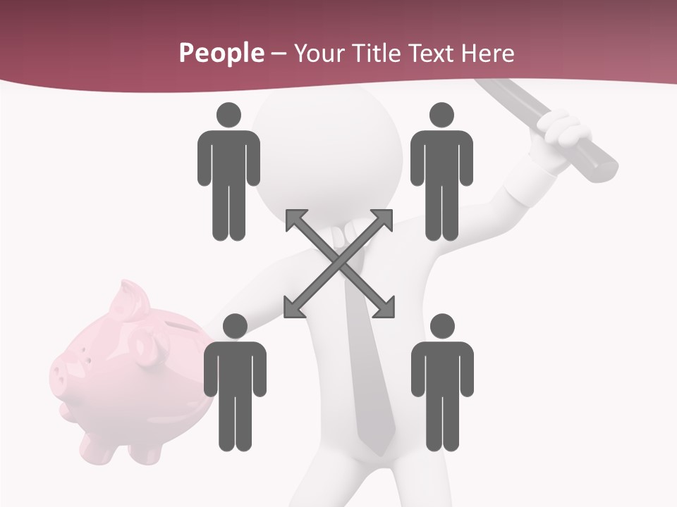 Metaphor Ceramic Isolated PowerPoint Template