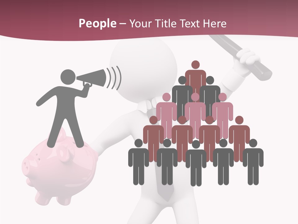 Metaphor Ceramic Isolated PowerPoint Template