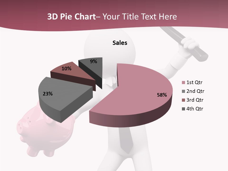 Metaphor Ceramic Isolated PowerPoint Template