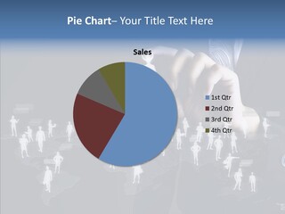 Job Drawing Teamwork PowerPoint Template