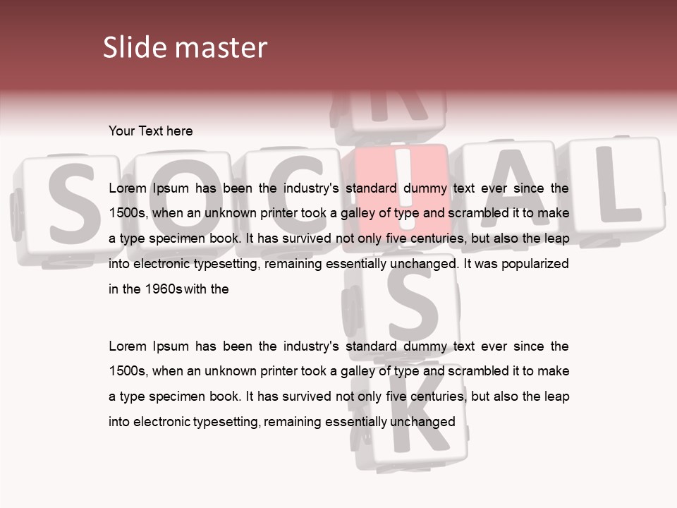 Finance Trend Loss PowerPoint Template