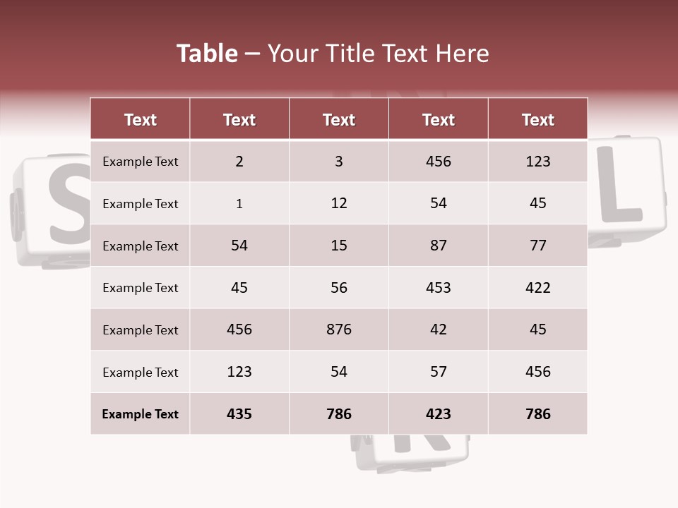 Finance Trend Loss PowerPoint Template