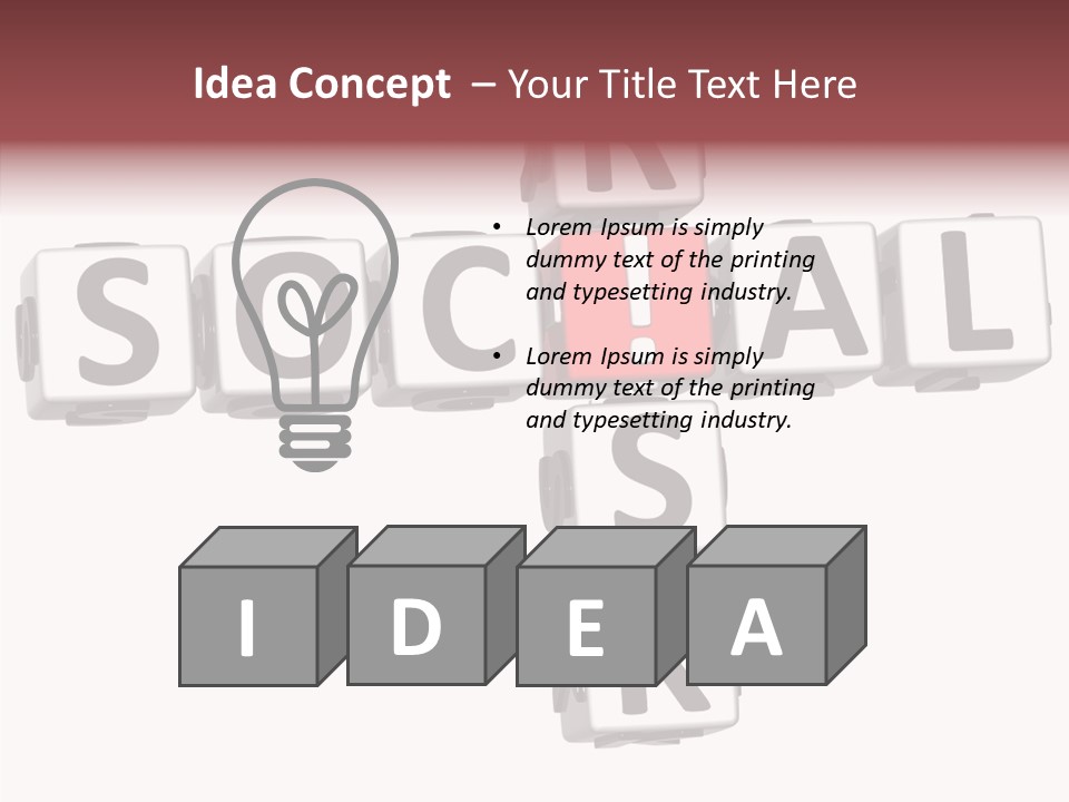 Finance Trend Loss PowerPoint Template