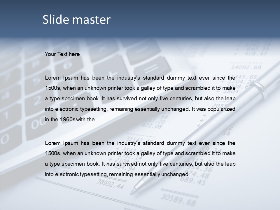 Crane Heavy Equipment PowerPoint Template