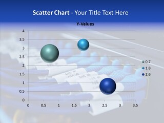 Rack Routers Wide PowerPoint Template