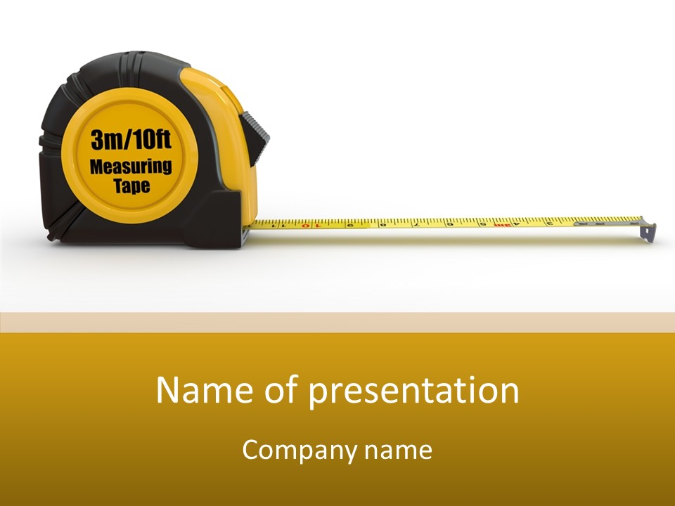 Nobody Dimensions Instrument PowerPoint Template