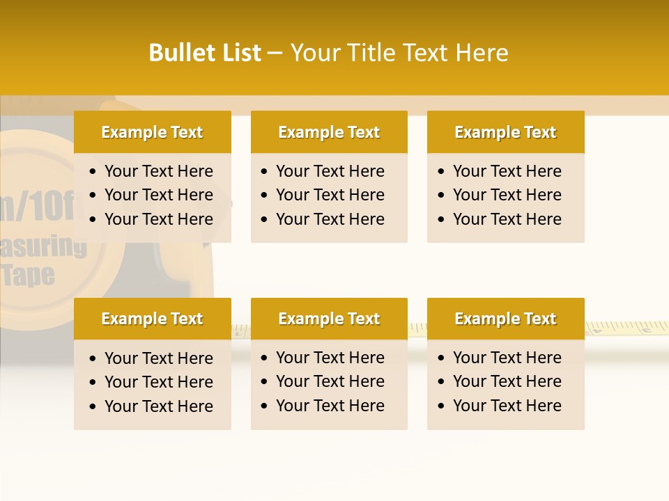 Nobody Dimensions Instrument PowerPoint Template