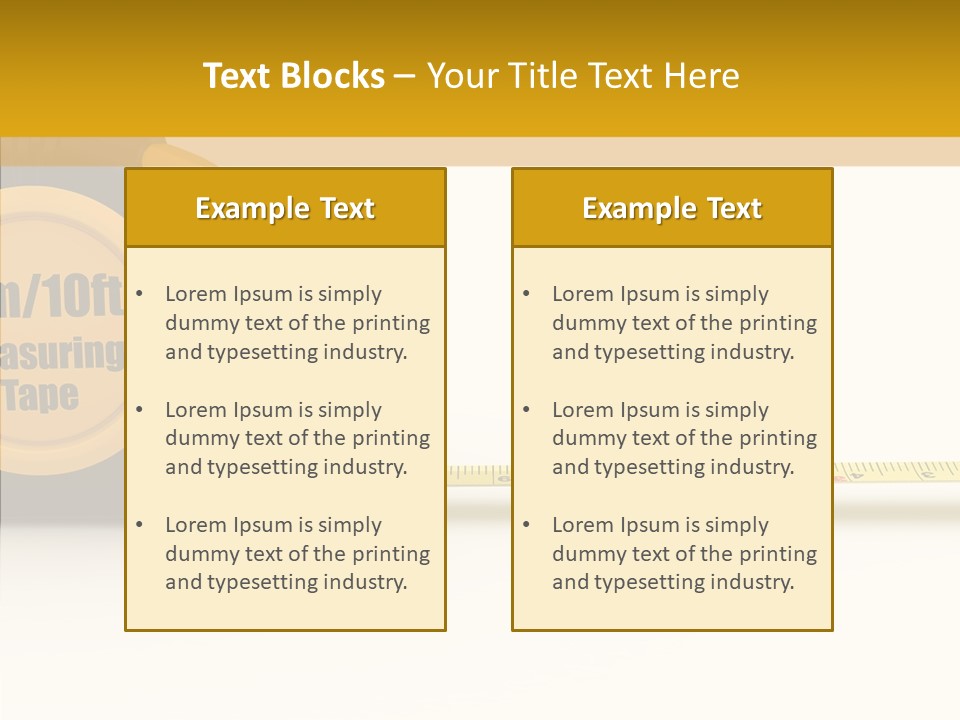 Nobody Dimensions Instrument PowerPoint Template