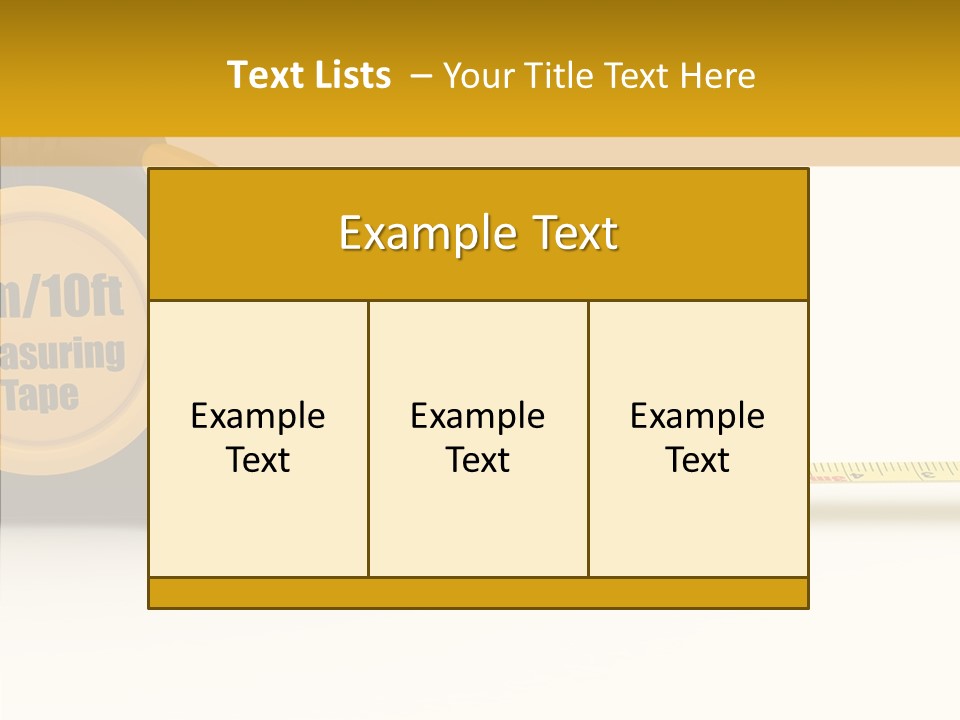 Nobody Dimensions Instrument PowerPoint Template