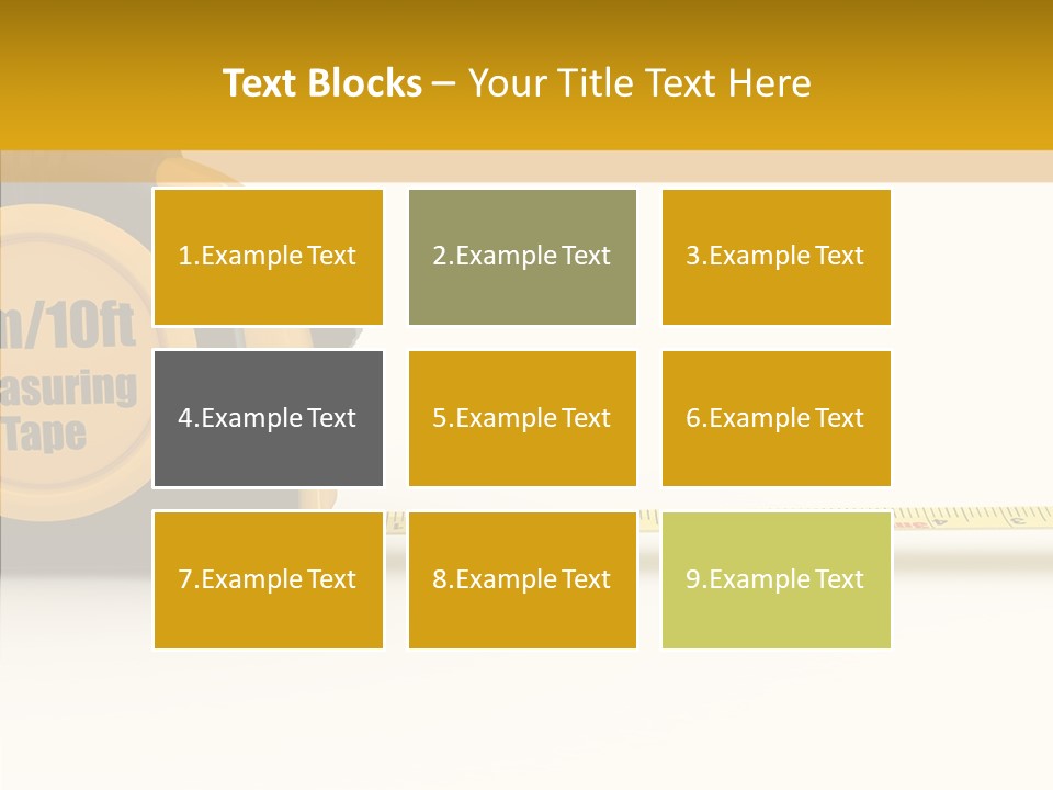 Nobody Dimensions Instrument PowerPoint Template