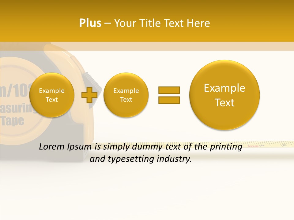 Nobody Dimensions Instrument PowerPoint Template