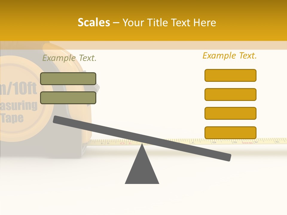 Nobody Dimensions Instrument PowerPoint Template