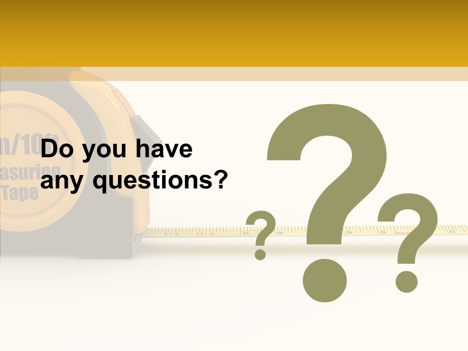 Nobody Dimensions Instrument PowerPoint Template