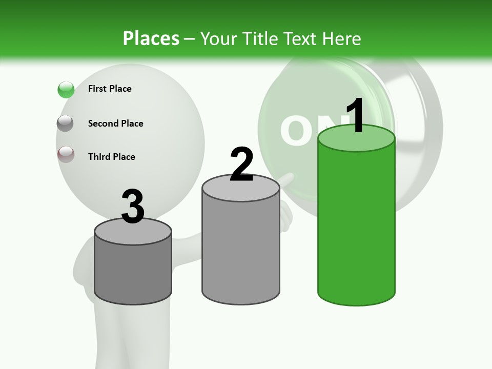 Business Person Conceptual PowerPoint Template