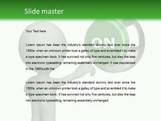 Business Person Conceptual PowerPoint Template