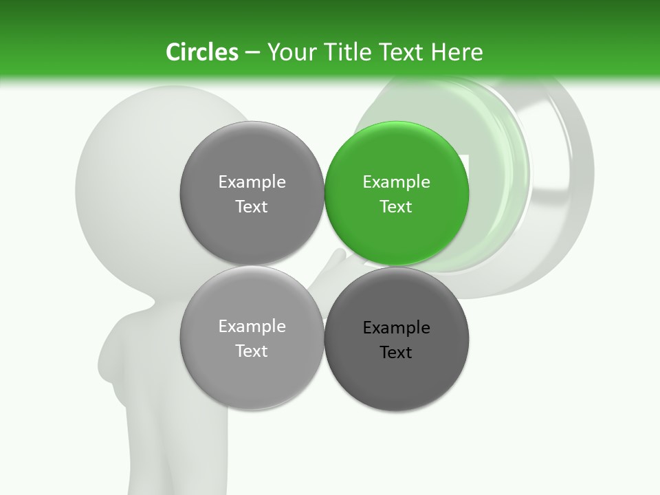 Business Person Conceptual PowerPoint Template