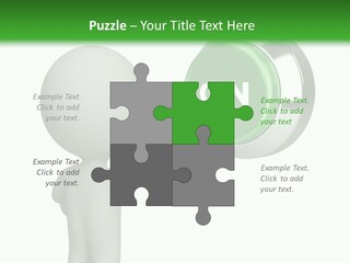 Business Person Conceptual PowerPoint Template