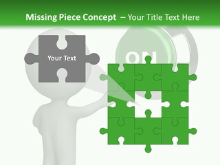 Business Person Conceptual PowerPoint Template