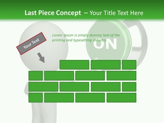 Business Person Conceptual PowerPoint Template