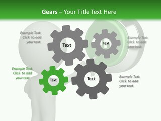 Business Person Conceptual PowerPoint Template