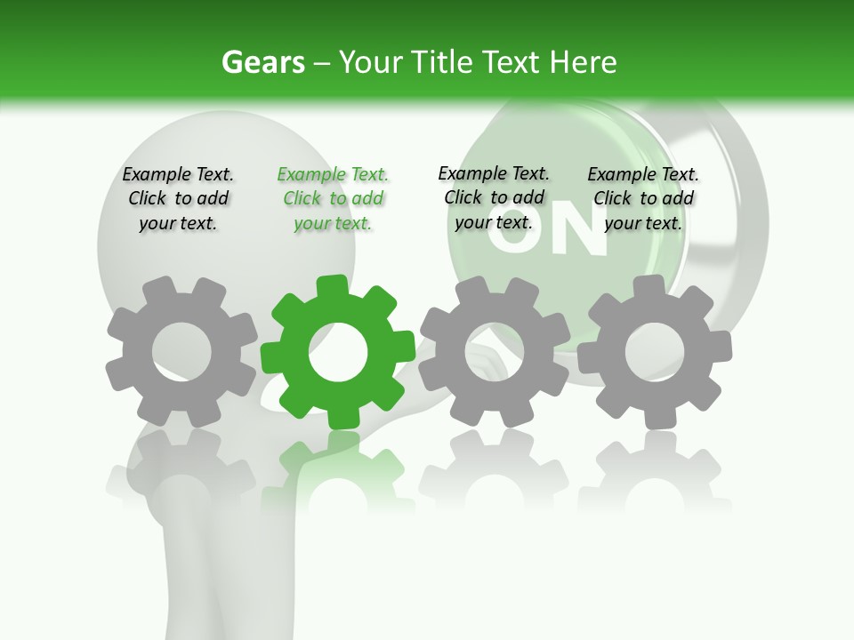 Business Person Conceptual PowerPoint Template