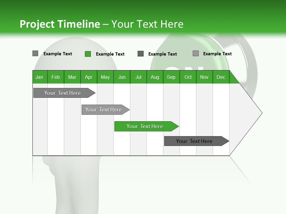 Business Person Conceptual PowerPoint Template