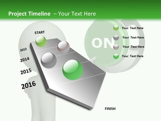 Business Person Conceptual PowerPoint Template